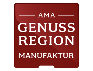 Logo der AMA Genussregion Manufakturen