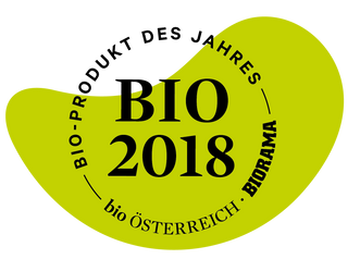 Logo Bioprodukt des Jahres 2018 - Bio WienerWürze durch die Messe Wieselburg