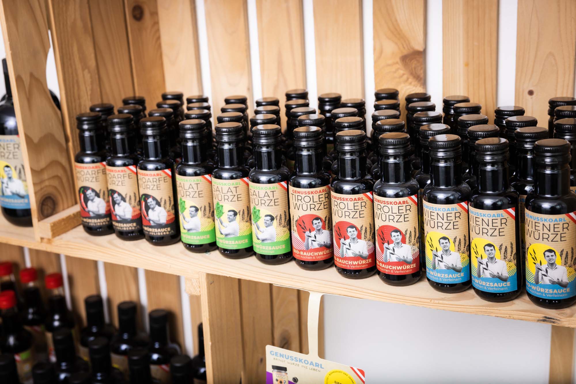 Werksverkauf Foto mit Produkten