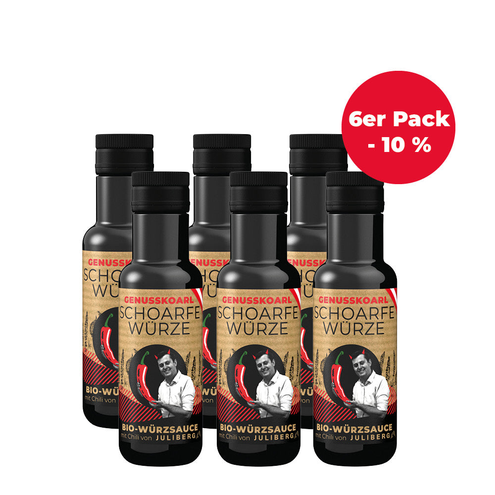 Genusskoarl SchoarfeWürze 100ml 6erPack -10%