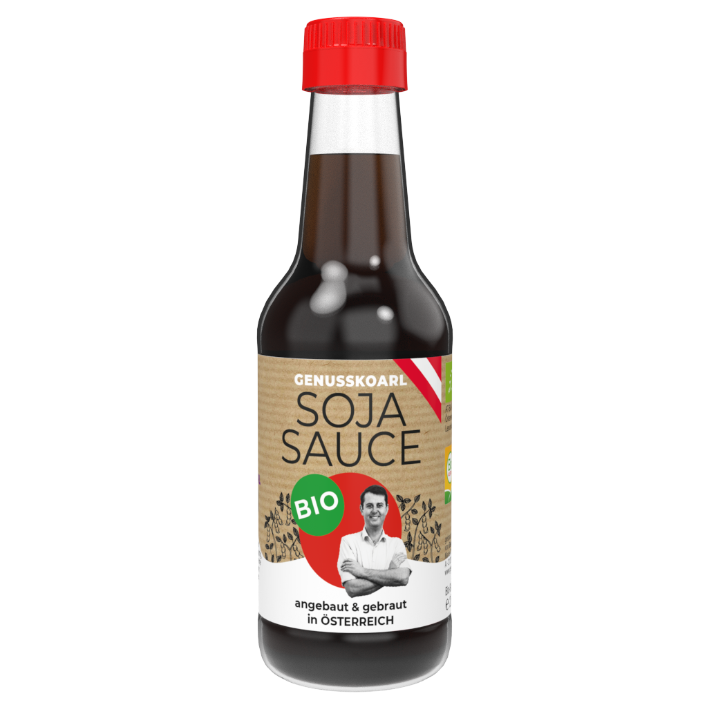Eine Flasche Soja Sauce 250 ml