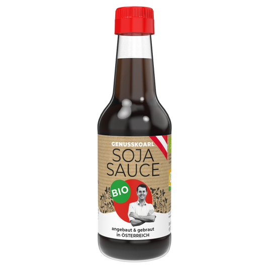 Eine Flasche Soja Sauce 250 ml