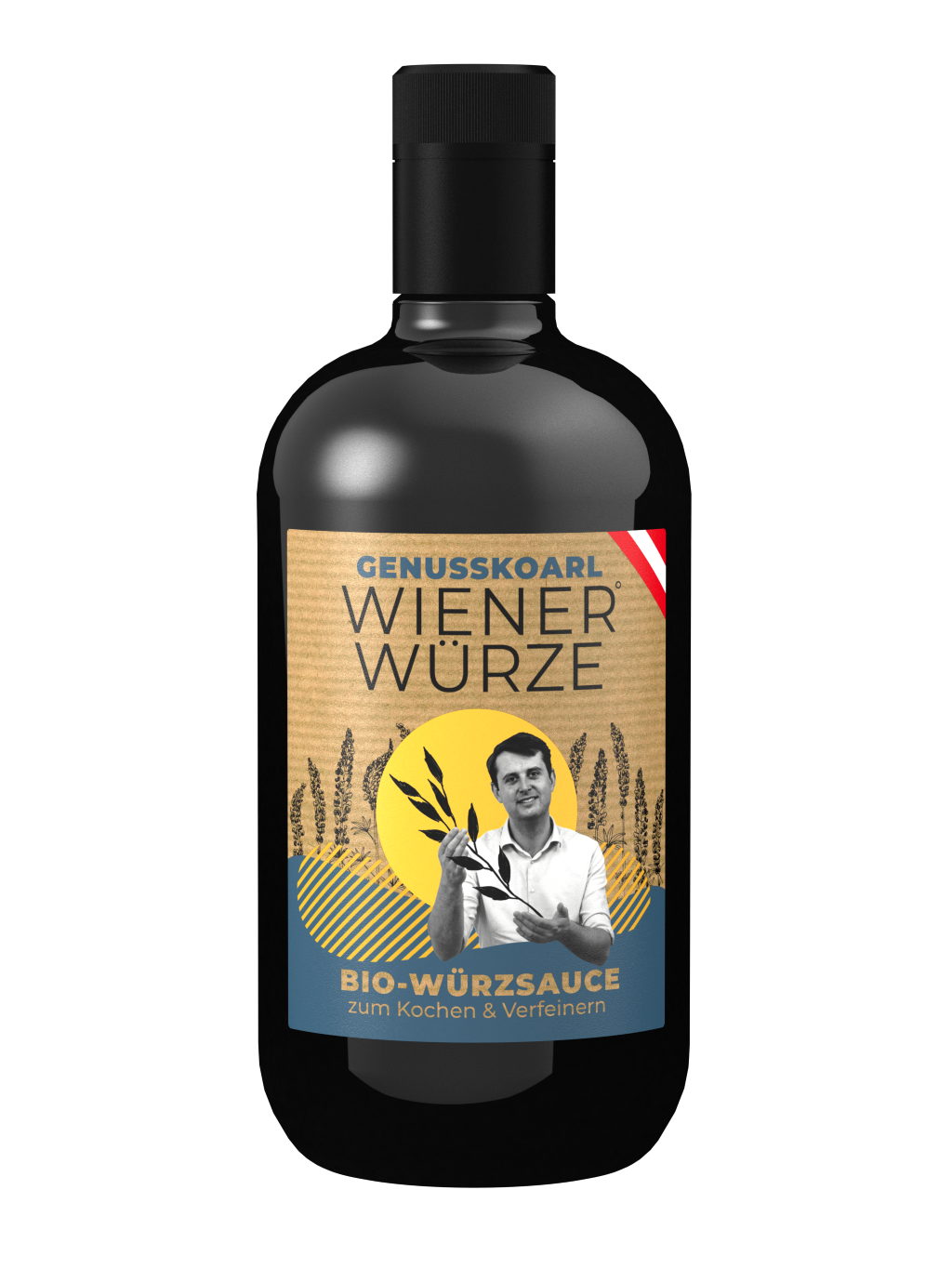 Eine Flasche WienerWürze 750 ml
