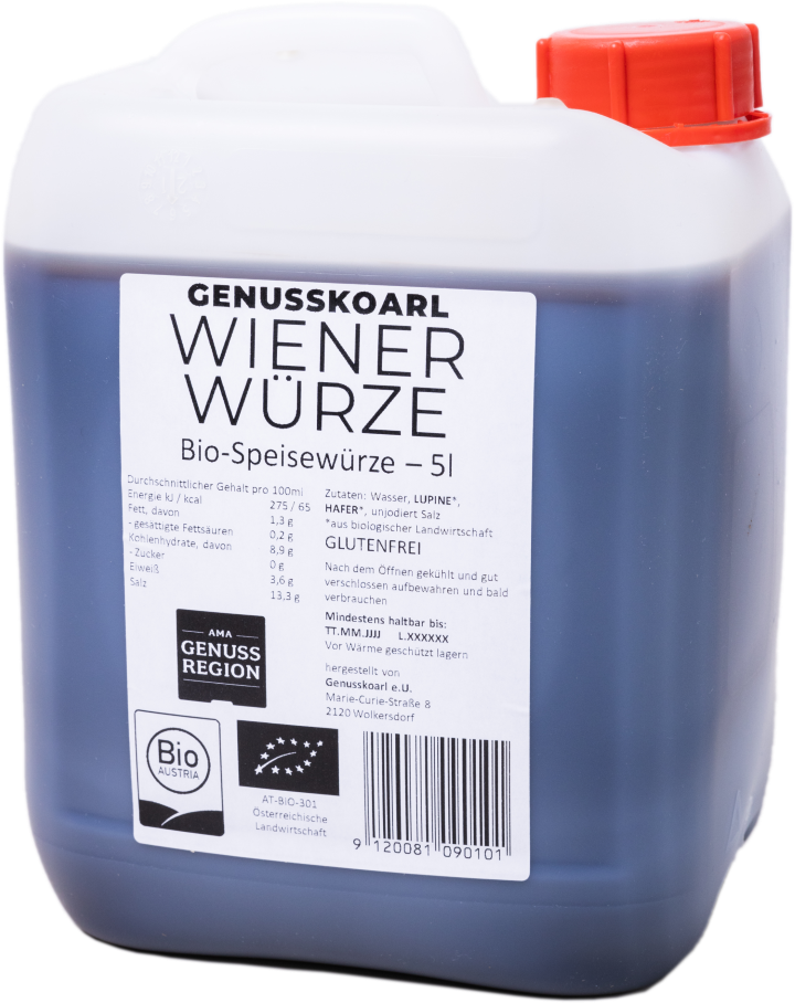 Ein 5l Kanister WienerWürze