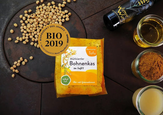 Wir gratulieren dem Mühlviertler Bohnenkas zum Bio Produkt des Jahres 2020