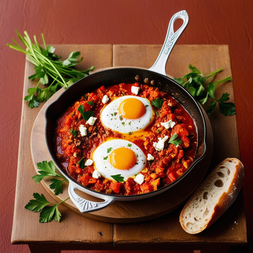 Gesundes Kichererbsen Shakshuka Rezept