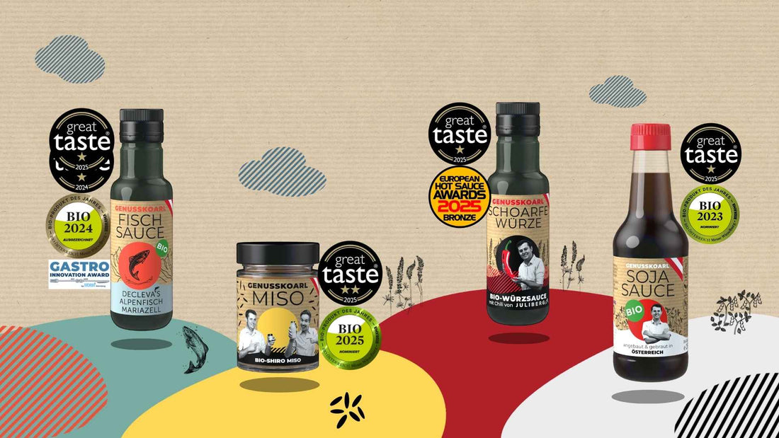 Vierfacher Erfolg beim Great Taste Award 2025