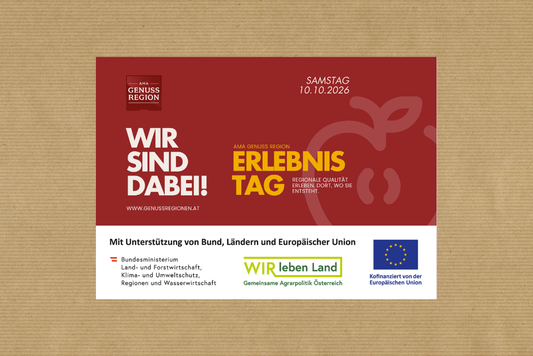 Wir sind dabei! AMA Erlebnistag am 10.10.2026 bei Genusskoarl