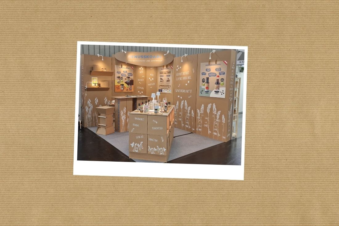 Genusskoarl Messestand auf der BIOFACH 2026