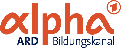 Logo des TV Senders ARD Alpha Bildungskanal