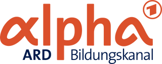 Logo des TV Senders ARD Alpha Bildungskanal
