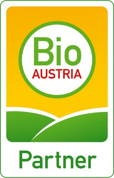 Logo BIO AUSTRIA Verband mit dem Zusatz Partner