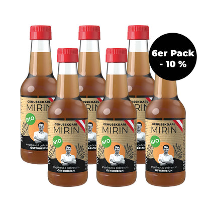 Genusskoarl Bio Mirin 250 ml Flaschen im 6er Pack vergünstigt