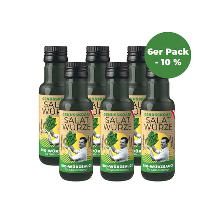 Genusskoarl Salatwürze 100ml 6erPack mit Rabatt