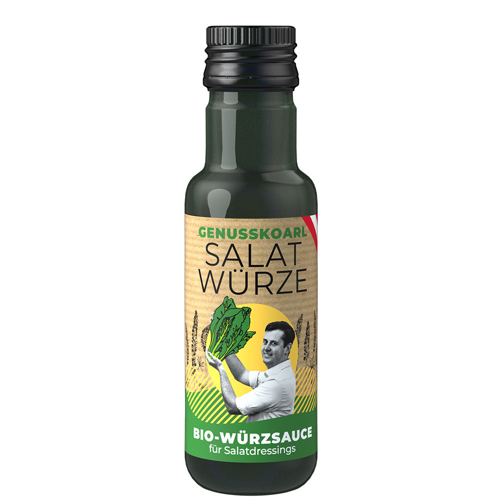 Genusskoarl Bio SalatWuerze 100 ml Flasche