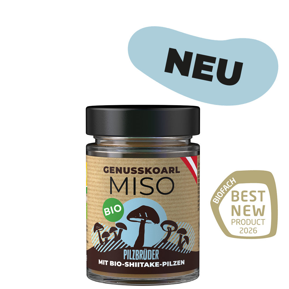 Genusskoarl Bio Shiitake Miso im Glas NEU