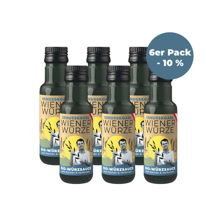 Genusskoarl WienerWürze 100 ml 6erPack mit Rabatt