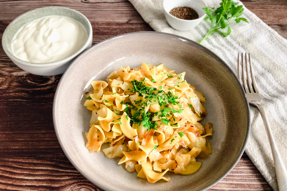 Krautfleckerl mit TirolerWürze